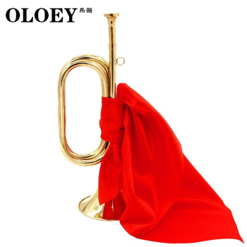 OLPPOEY突撃号のミリタリー大股号の旧式のミリタリー・サードラックの精致な工芸音楽器の铜小歩号(32*11)290グラムの赤い布を配合しました。