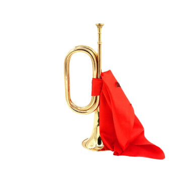 トーラペスト突撃号のミリタリー楽器の旧式吹号トーラスペンペート赤軍の道具ラッパの黄銅の大きさの歩号MSY大股号(33*11)350グラムは赤い布を配合しています。