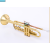 トート音楽器の降下B调の三色リング青銅の吹管トーラペ