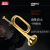 新宝(XinBao)突撃号の军用楽器の旧式吹号トーラスペンサーの赤い军具ラッチの大きな铜の大きなサイズの小さいサイズ(32*11)の290グラムラムの非太鼓号の楽器は买い手に注意してください。