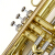 西洋の铜管楽器の进む长い管の楽队は长い番号の管の楽器の金色を使います。